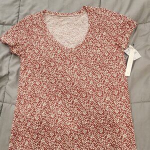 NWT Women's Vneck shirt soft - Caslon size Small  from Nordstrom
